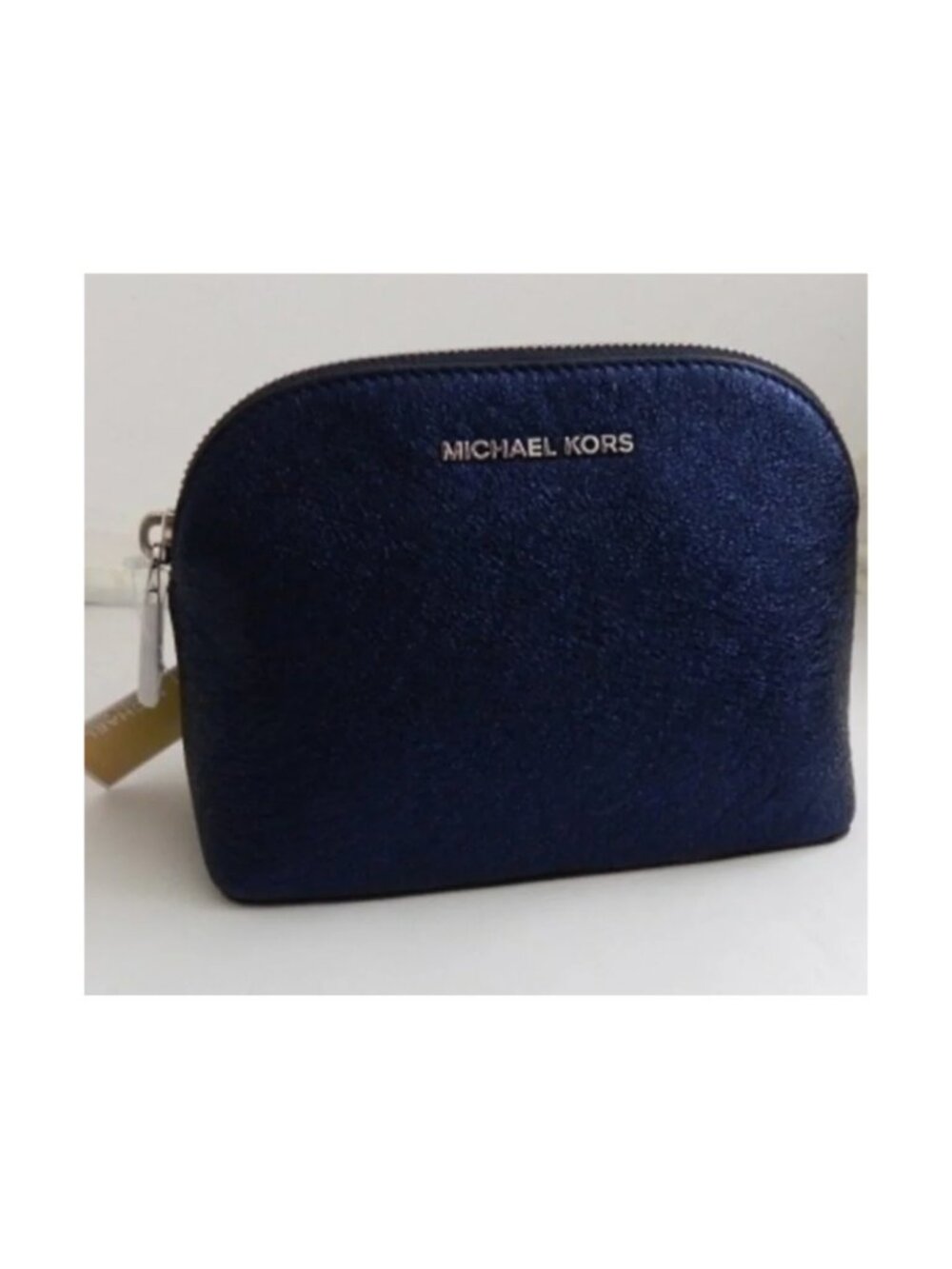 Michael Kors Blue Cosmetic Bag